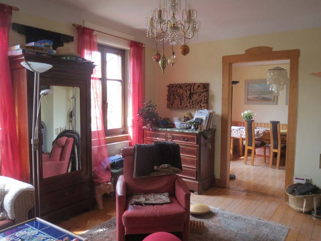 6-Zimmer-Maisonettewohnung in Pfinztal-Söllingen, sanierter Altbau